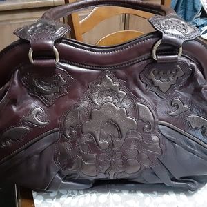 Dark Brown Isabella Fiore purse.